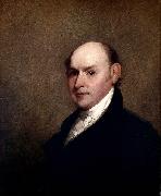 Gilbert Stuart John Quincy Adams. oil painting on canvas